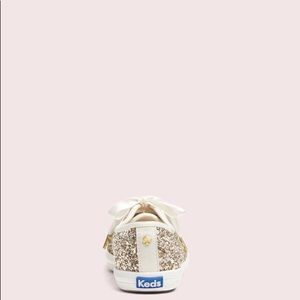KATE SPADE GOLD SEQUINS KEDS